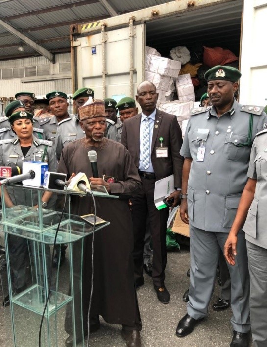 Border closure boosts Customs Service seizures at Onne, Port Harcourt