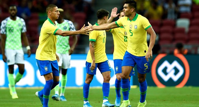 Nigeria, Brazil friendly ends in score draw