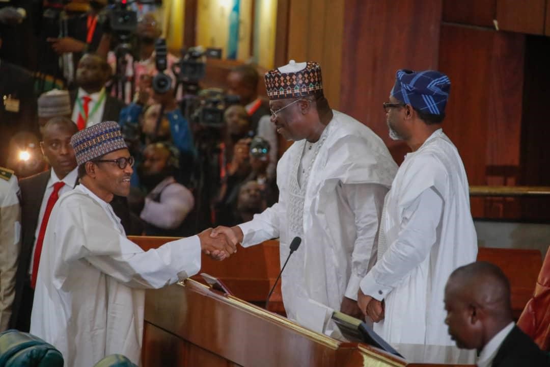 2020 budget: Buhari presents N10.3tr proposal to National Assembly
