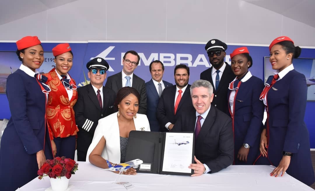 Air Peace orders three more Embraer jets