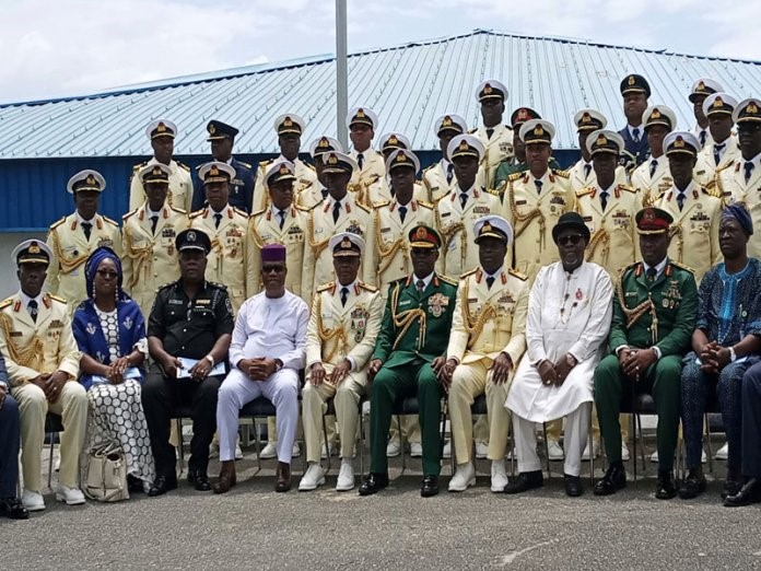Navy War College graduates 18 military officers
