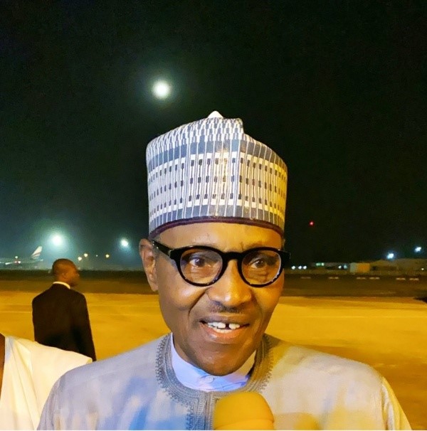 Buhari returns from private visit to UK