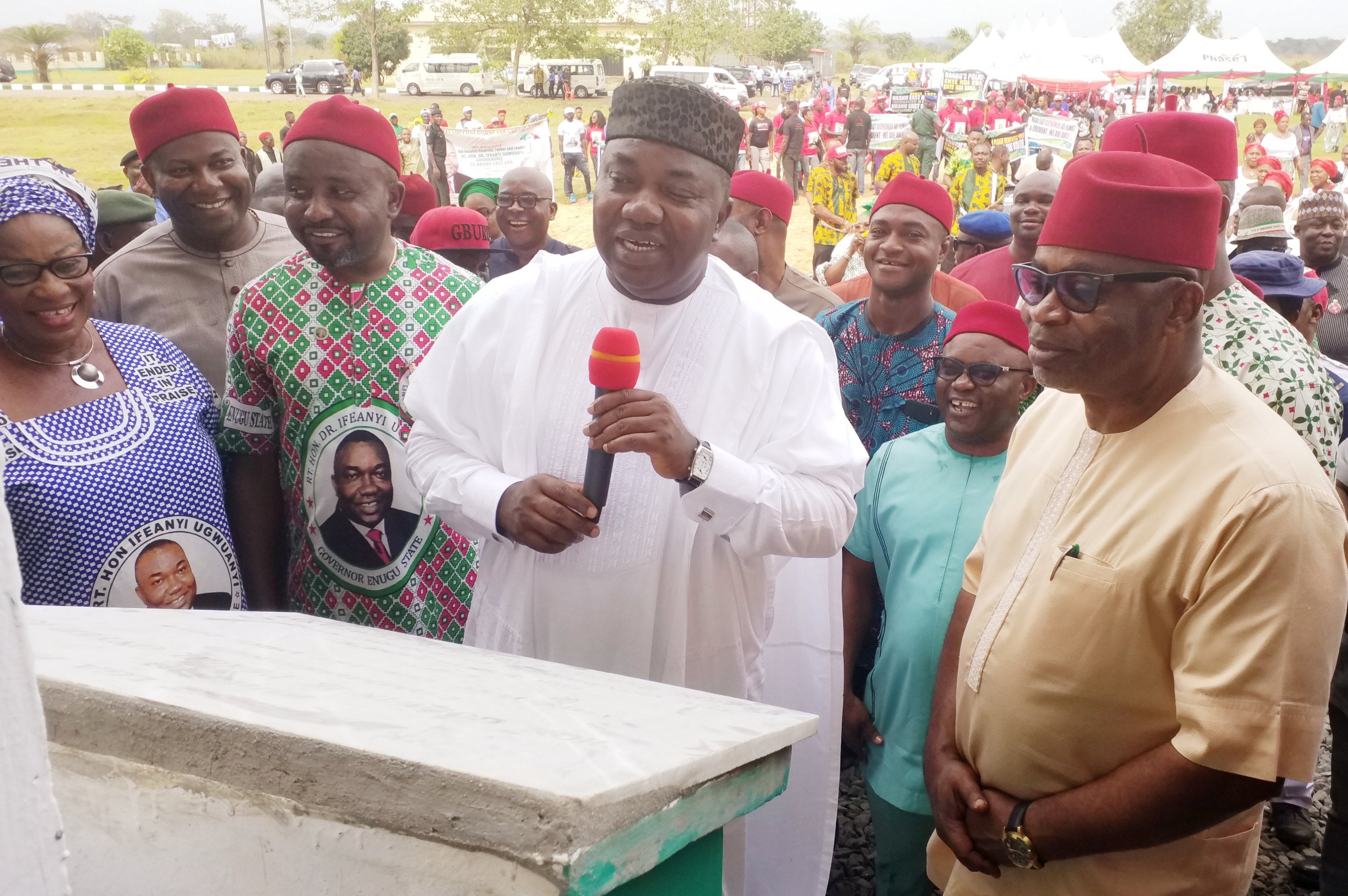 Gov. Ugwuanyi receives APC senatorial candidate back to PDP