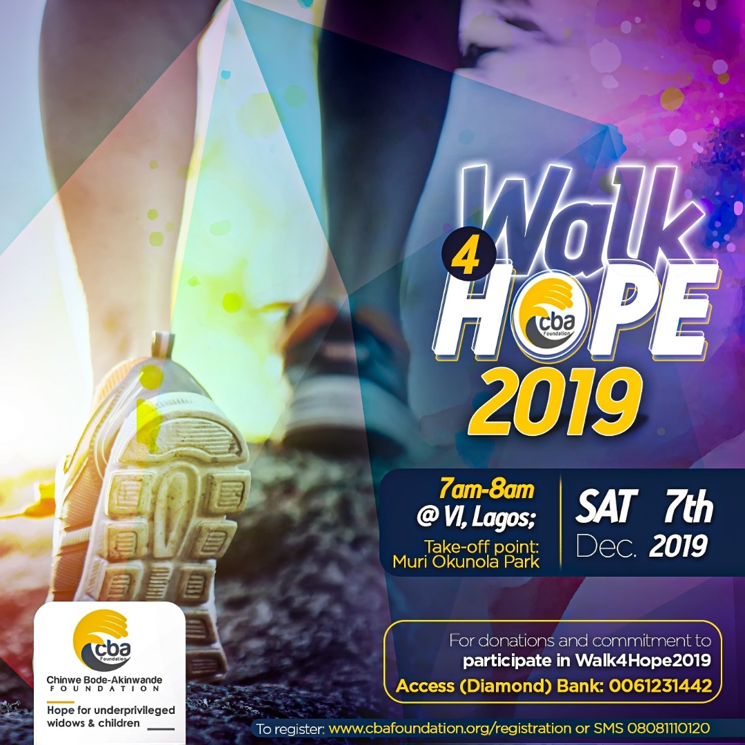 CBA Foundation holds Walk4Hope charity event Dec 7