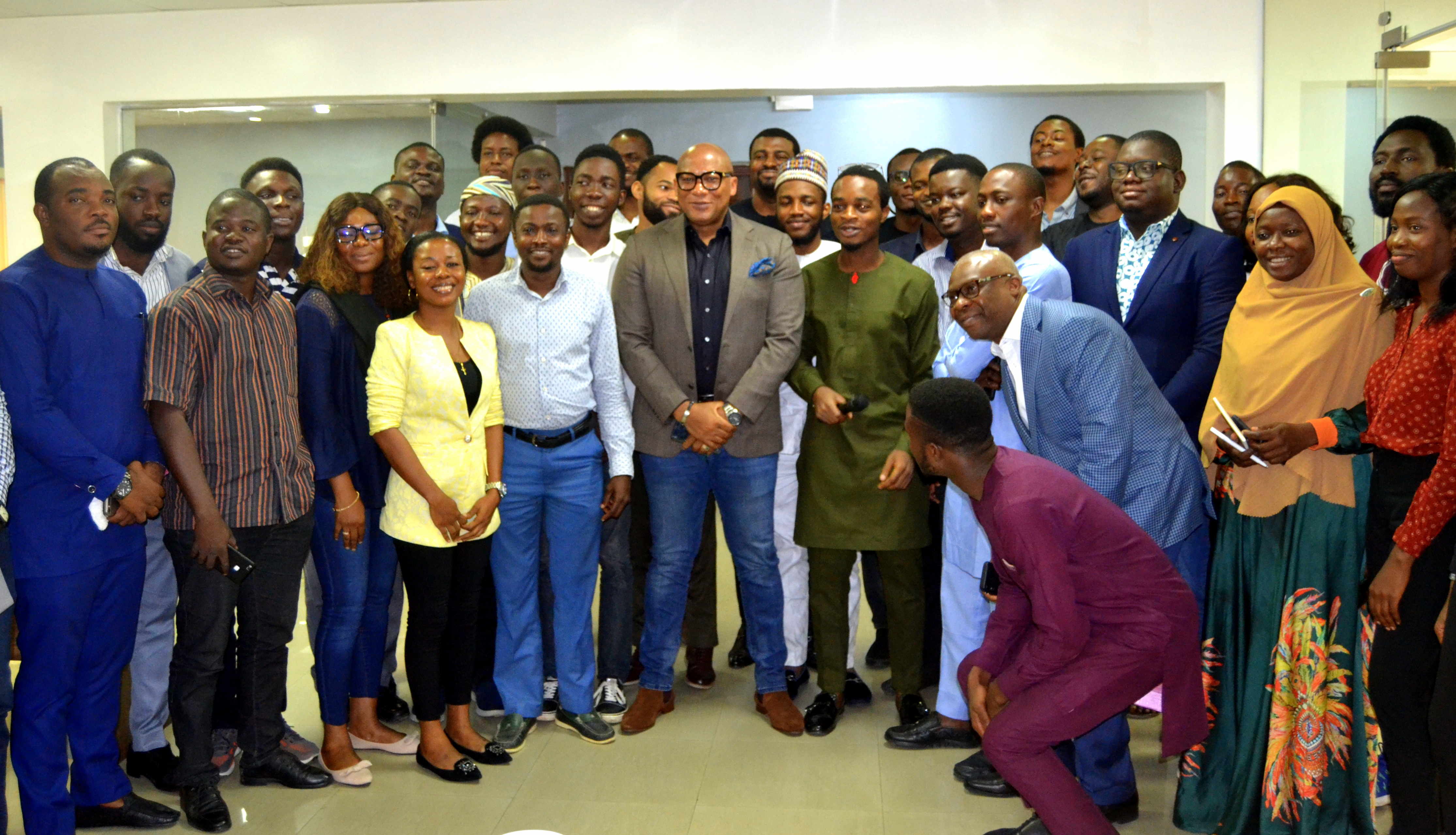 Interswitch boss mentors young entrepreneurs at CcHUB