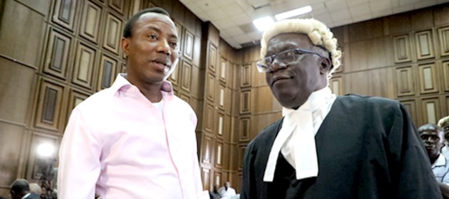Sowore: Court fixes date to rule on unconditional release