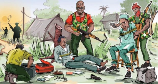 Gunmen kill two policemen, abduct seven in Adamawa