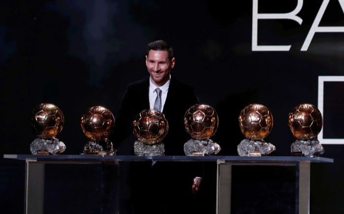 Messi wins sixth Ballon d’Or award