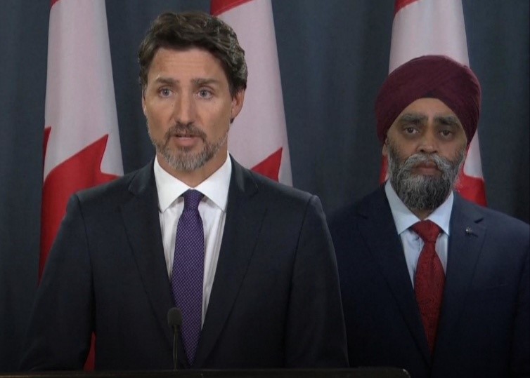 Canada alleges Ukrainian plane shot down by missiles, Iran denies