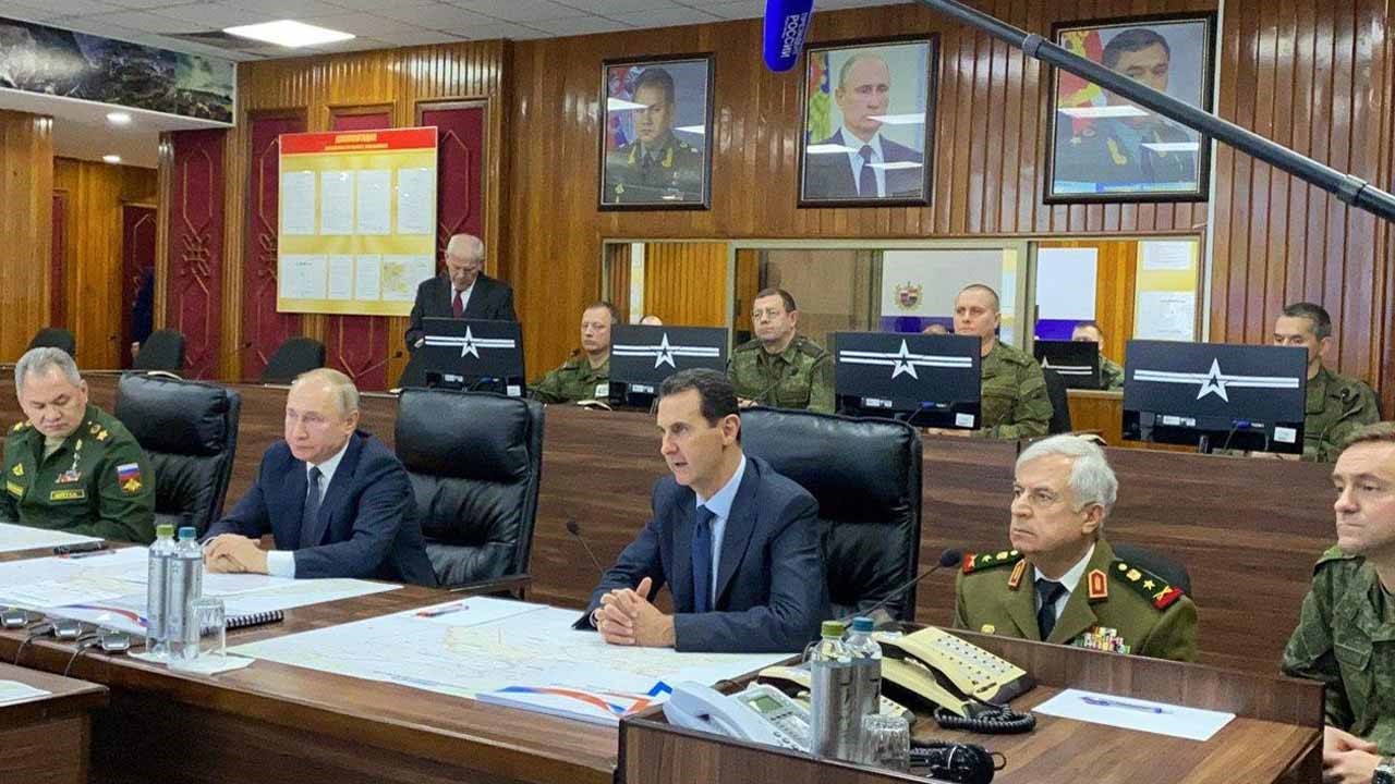 Putin on surprise visit to Assad as Mideast boils