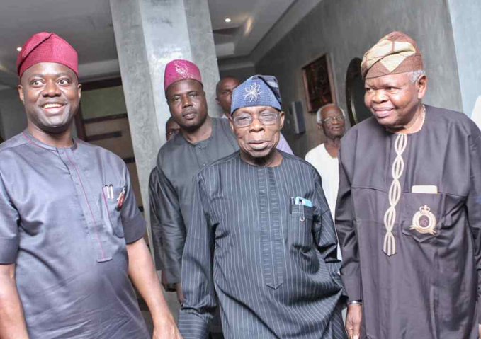Makinde meets Obasanjo, says FG can’t nullify Amotekun