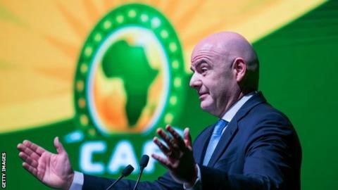 FIFA President proposes four-year cycle for Africa Cup of Nations