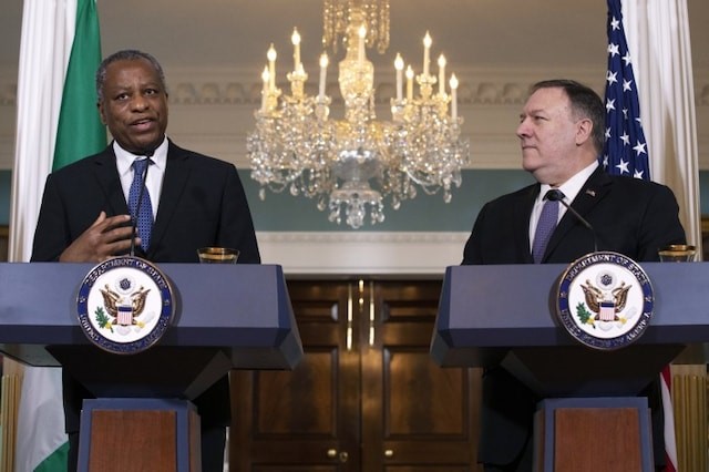US optimistic on lifting Nigeria visa ban, says Pompeo