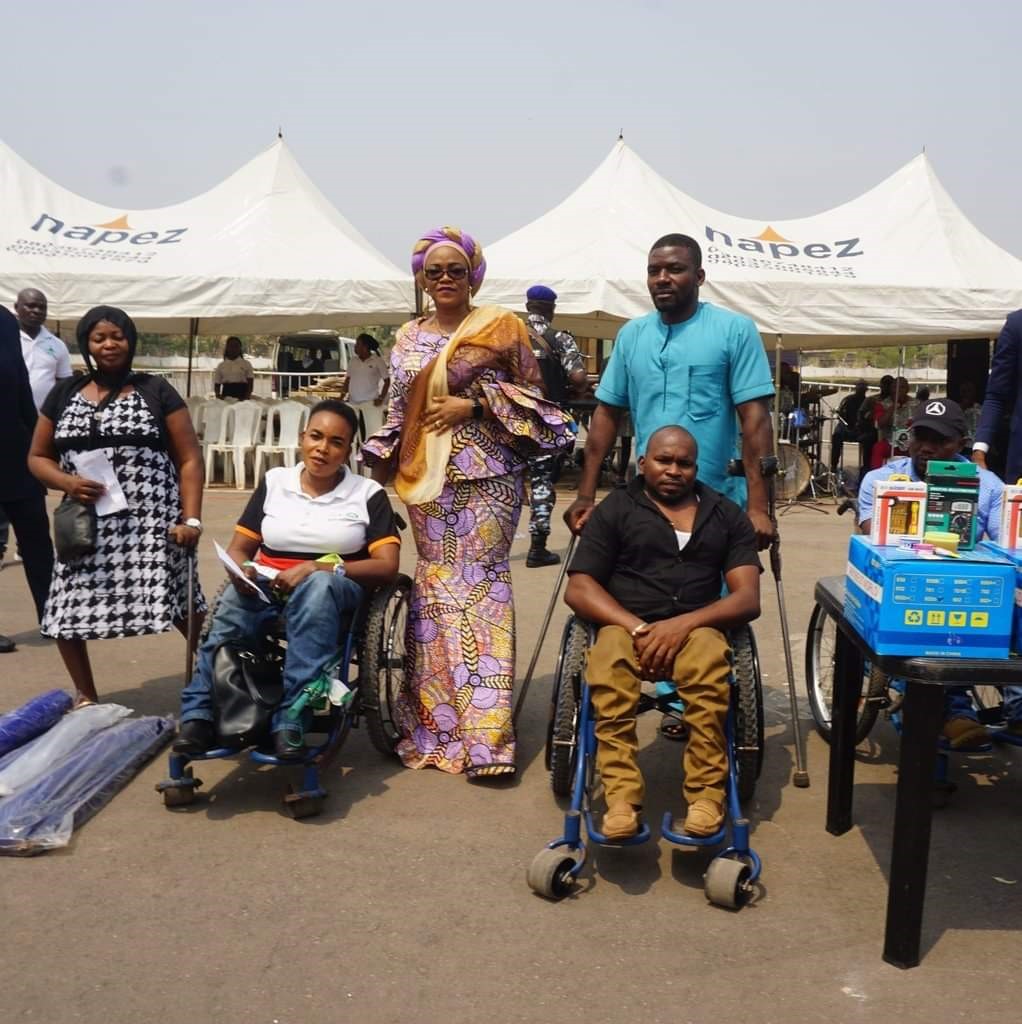 Enugu governor’s wife empowers physically-challenged
