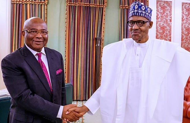 Uzodinma visits Buhari, seeks refund of N32bn