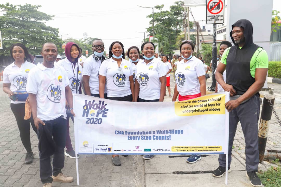 CBA Foundation holds ‘Walk4Hope Charity’ walk for underprivileged widows, vulnerable children