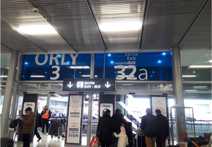 Paris Airport chief tests positive for coronavirus