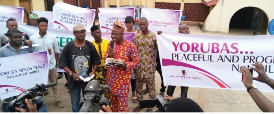 Group leads anti-Amotekun protest in Ekiti