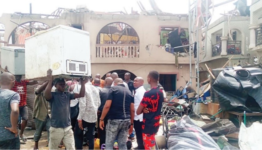 Lagos explosion: Death toll rises to 20 as search continues for survivors