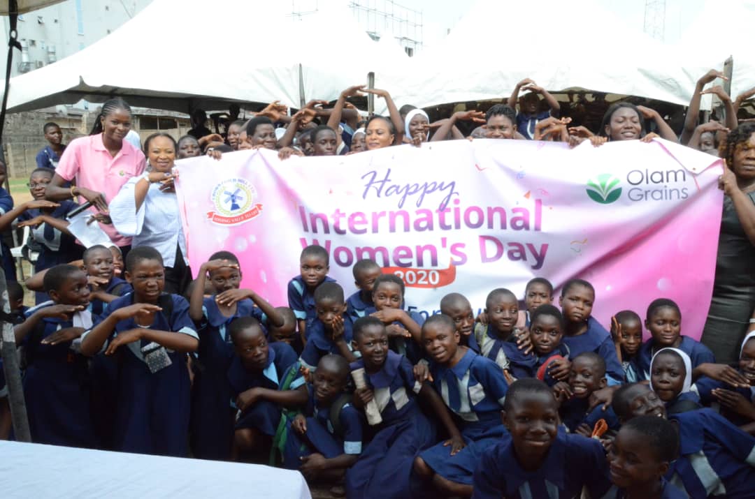 Olam motivates girls to achieve full potentials