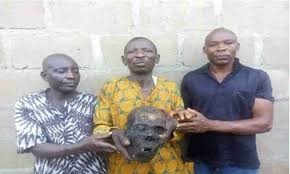 Police nab 3 with human skull in Lagos