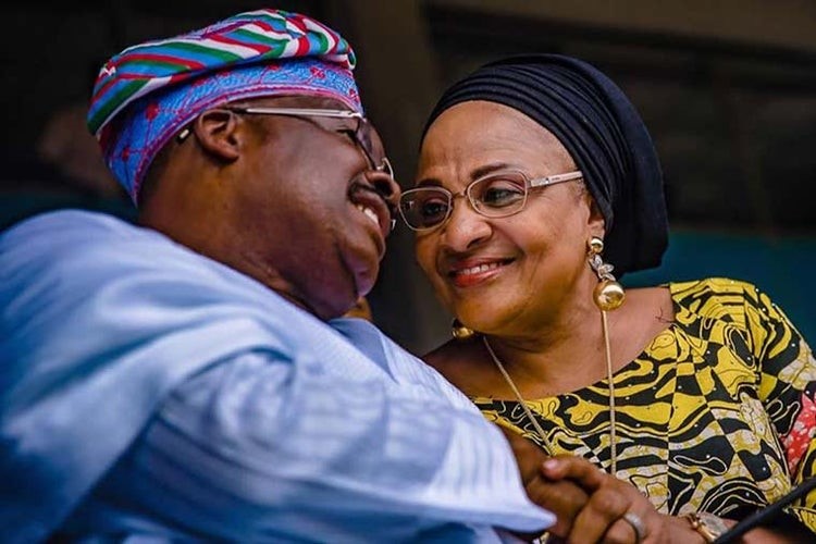 Why I forgave my husband when he cheated twice – Ajimobi’s wife