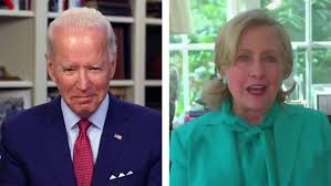 Hillary Clinton endorses Joe Biden for presidency