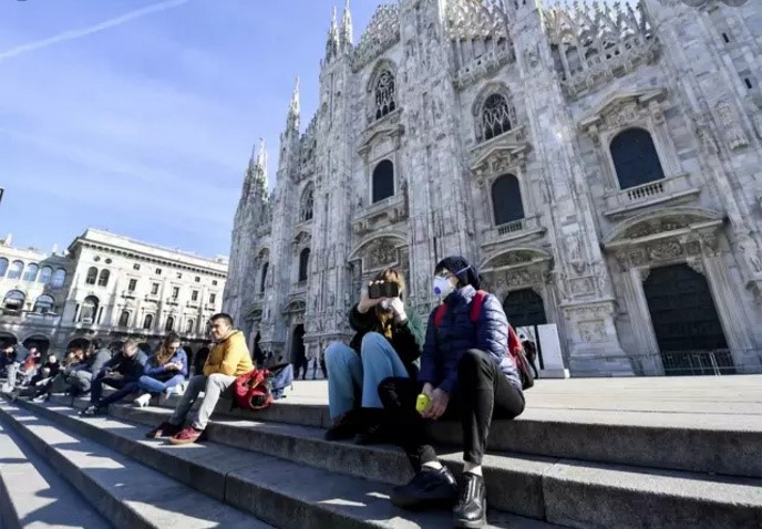 Italy gets COVID-19 respite as new cases drop for first time