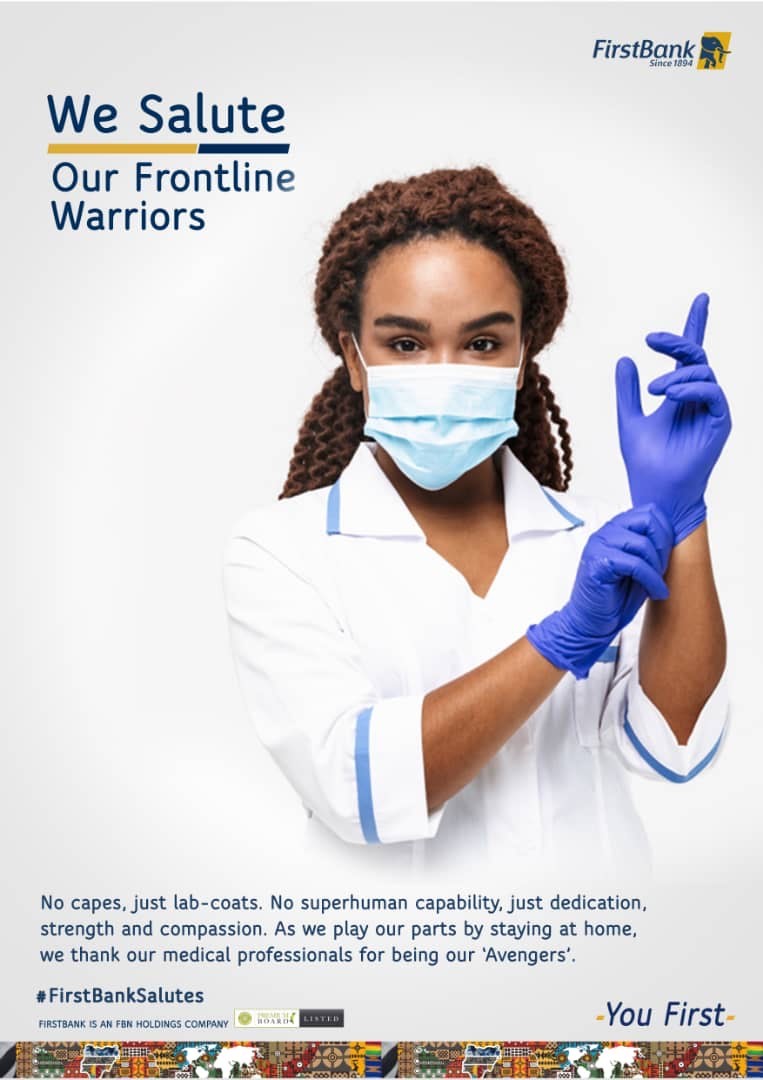 FirstBank salutes medical professionals tackling COVID-19