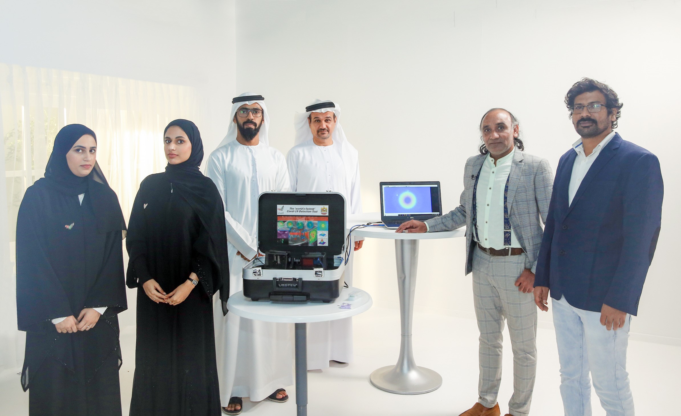 UAE develops a rapid coronavirus laser testing technology