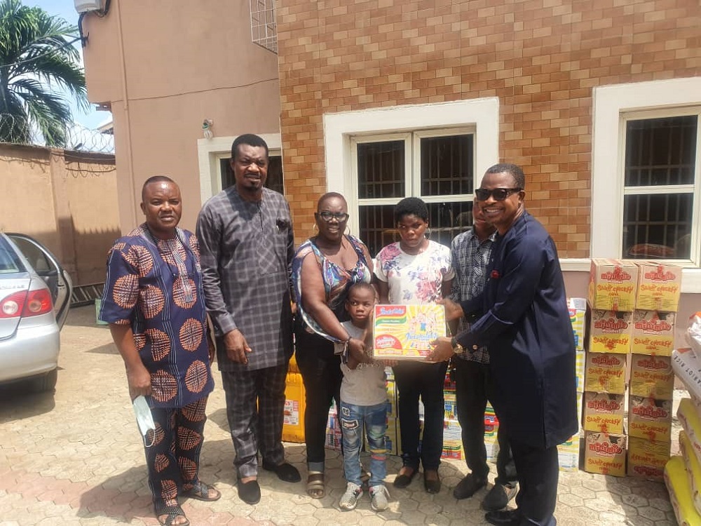 Ivory League of Progress donates food items, relief materials to old people’s home, others