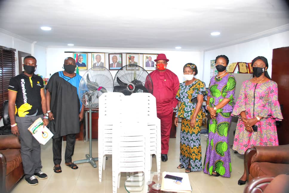 CBA Foundation donates chairs, fans to NYSC