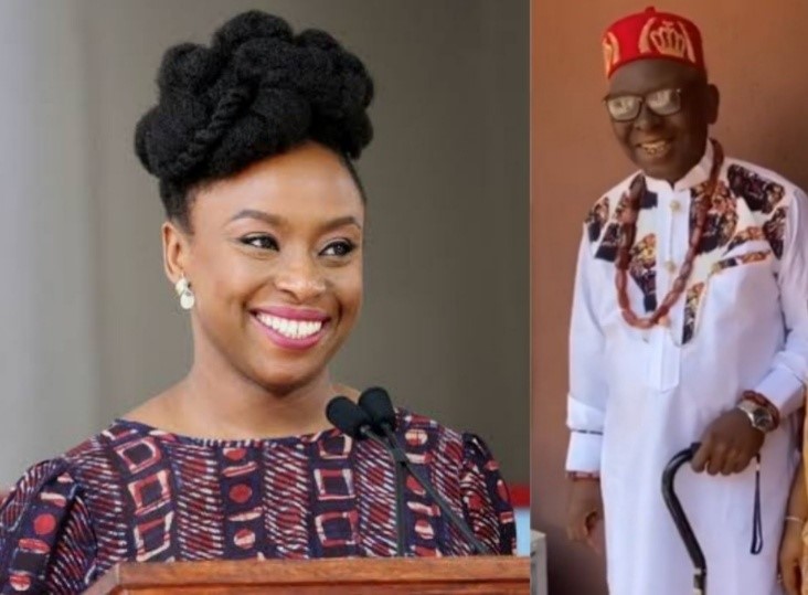 Nigerian writer Chimamanda Adichie loses father