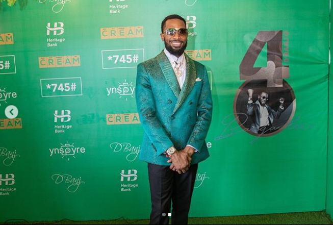 D’banj celebrates 40th birthday, signs deal with Heritage Bank