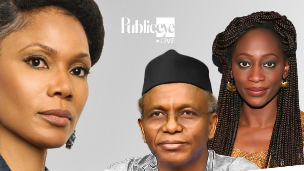 Funmi Iyanda hosts El-Rufai, Hafsat Abiola on Public Eye Live
