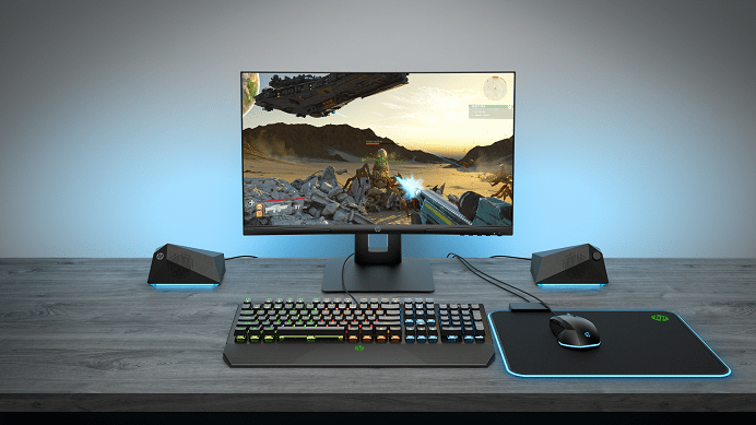 HP unveils hi-tech hardware, accessories for gamers