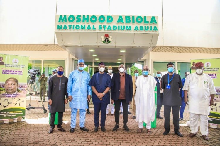 Fed Govt unveils Moshood Abiola Stadium in Abuja