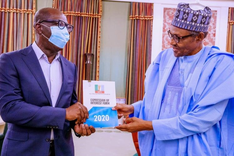 Obaseki meets Buhari over Edo guber battle as Oshiomhole insists on direct primary