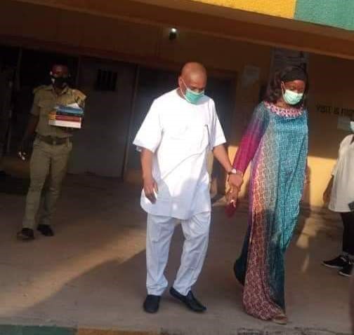 Finally, Orji Kalu regains freedom, leaves Kuje Prison