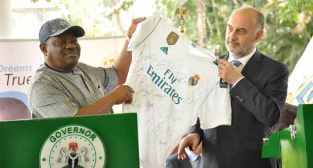Real Madrid Academy kicks off Sept, says Wike