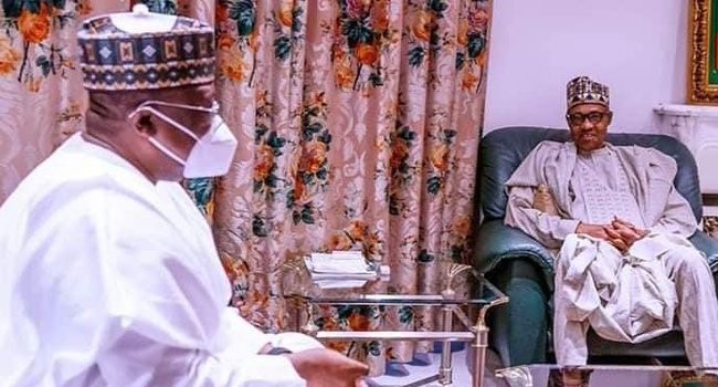 Senate President meets Buhari, laments APC crisis