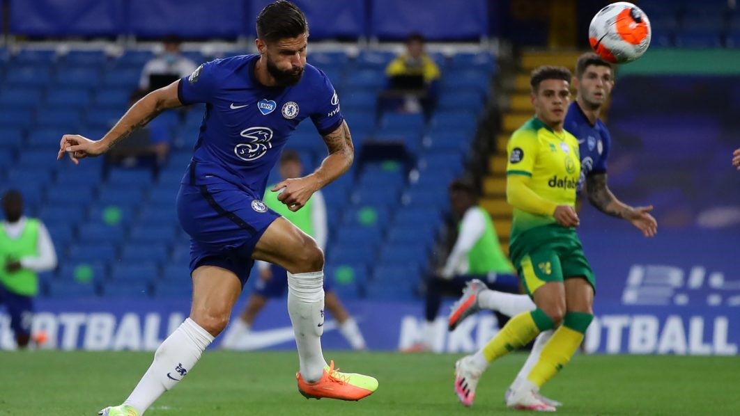 Giroud heads Chelsea closer to Champions League