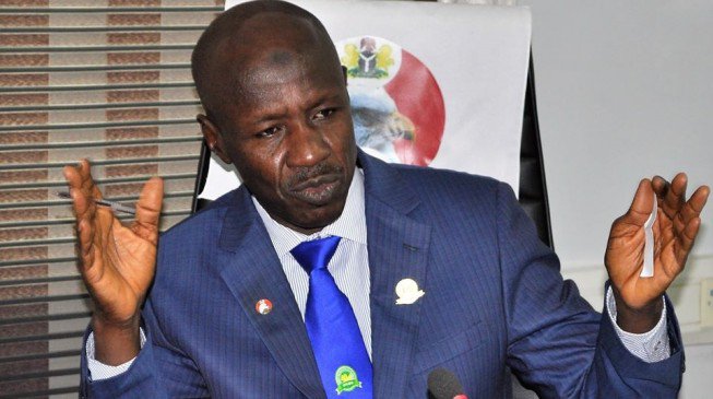 BREAKING: Pres. Buhari suspends EFCC boss, Magu