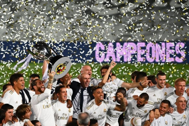 Real Madrid win La Liga title