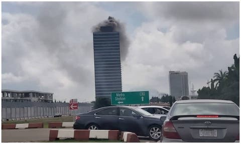Fire guts World Trade Centre, Abuja