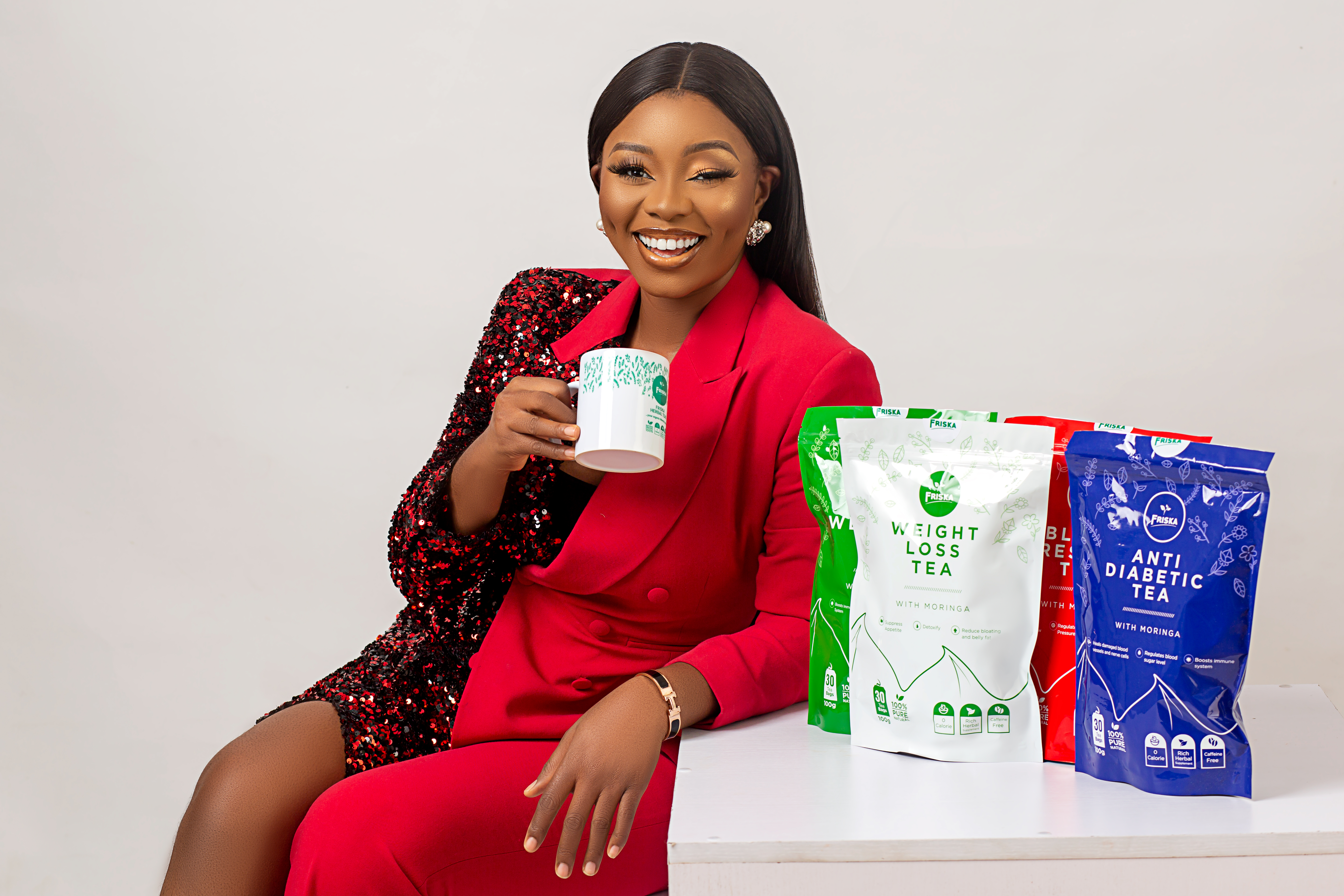 Friska Herbal Teas appoints Ariyiike Owolagba as brand ambassador