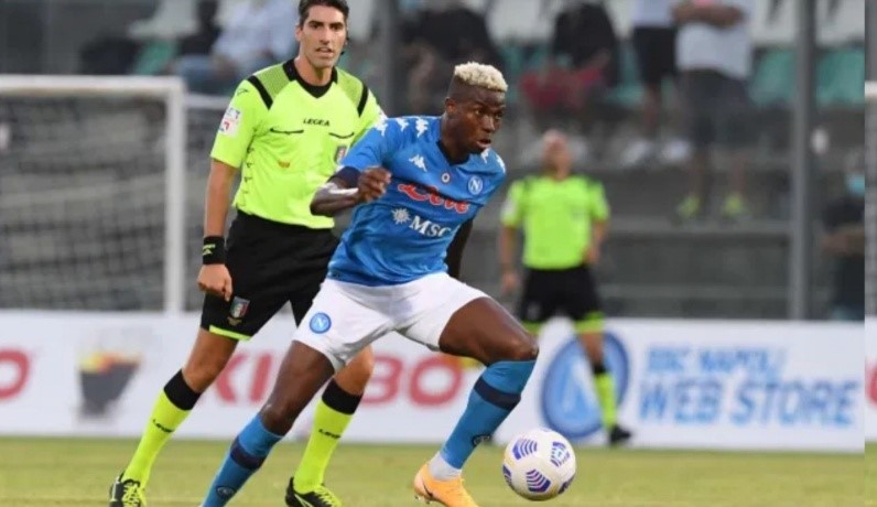Osimhen bags hat-trick on Napoli debut