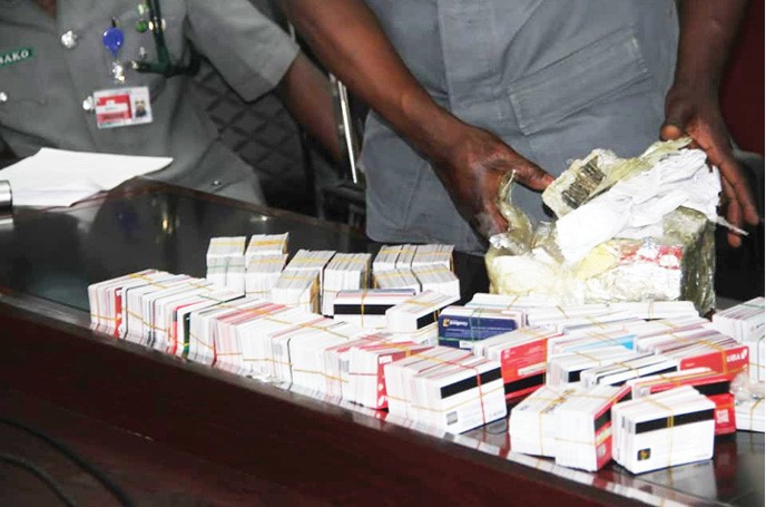 Customs intercepts Dubai-bound passenger with 2,886 ATM cards