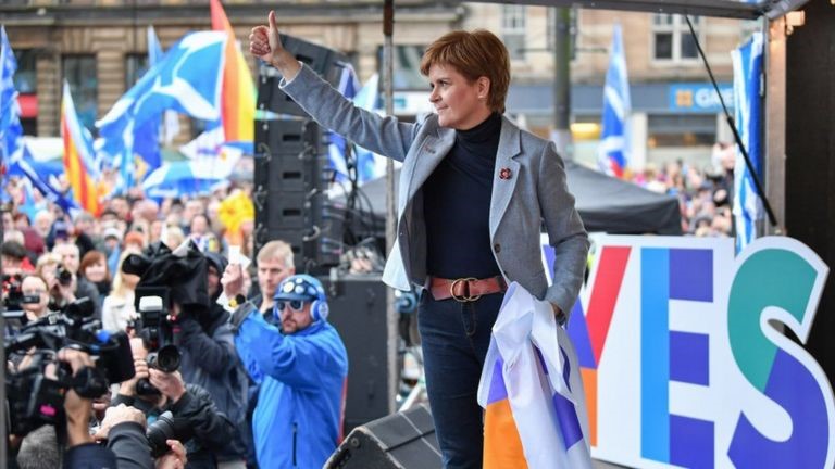 Scotland announces draft bill for second independence referendum