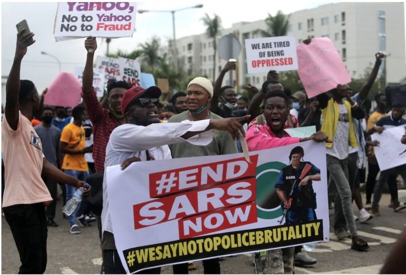 #EndSARS protesters widen demands to #ReconstructNigeria